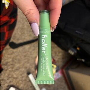 holler Glaze Over Matcha Dough Tinted- Green Tube